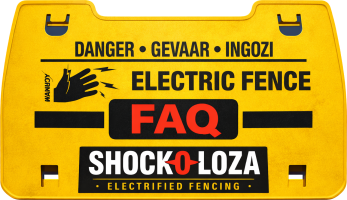 Electric fence FAQ illustration